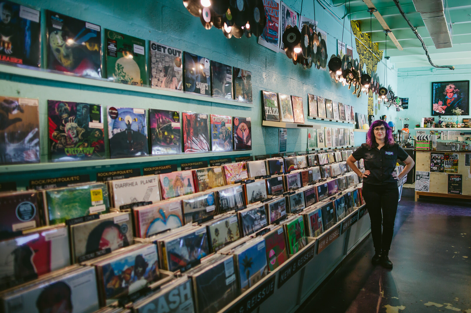 lauren reskin of sweat records photo by tiny house photo