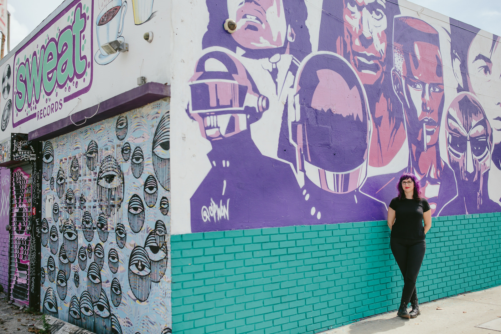 lolo reskin of sweat records in little haiti tiny house photo