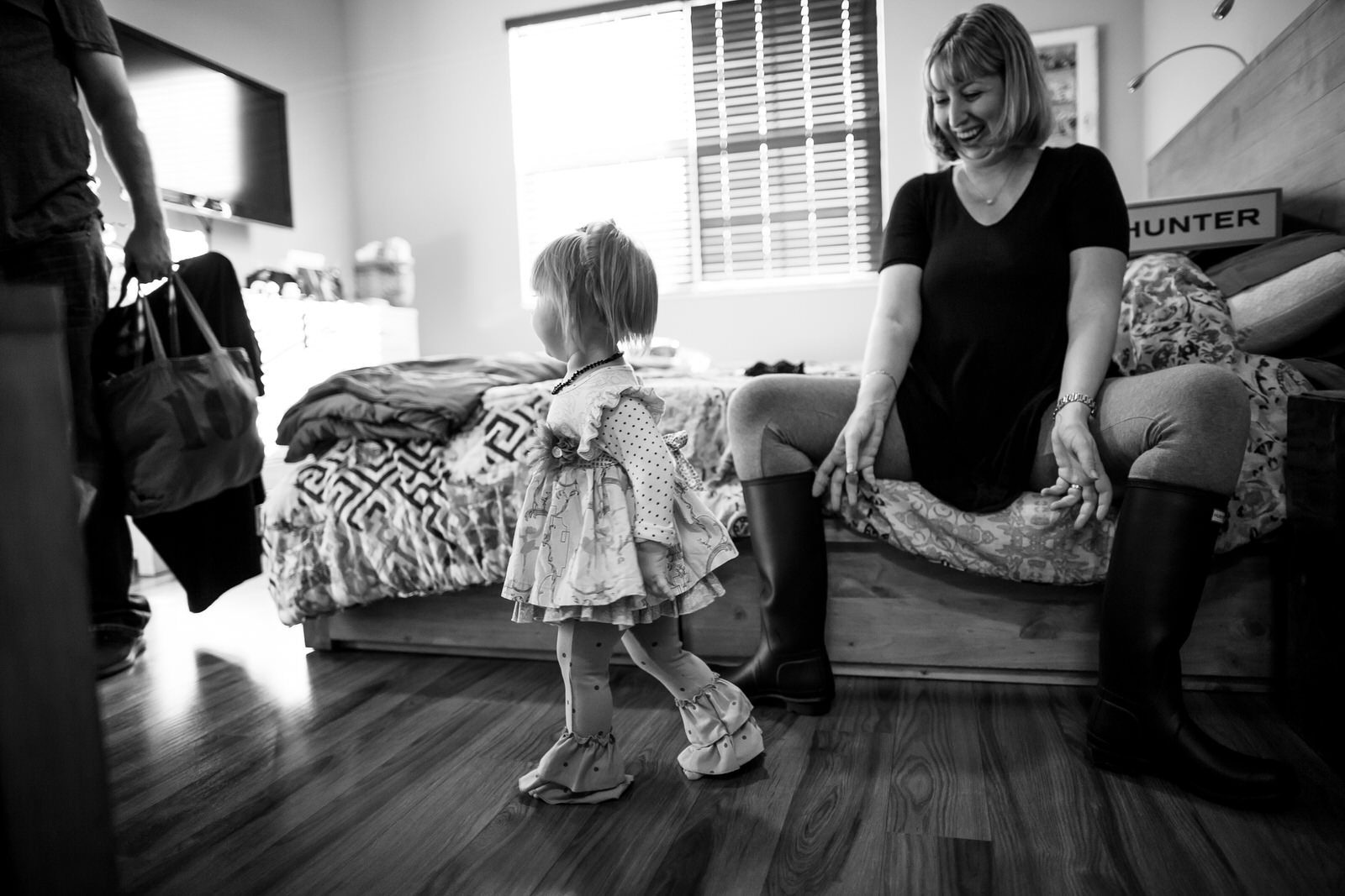 morning family rituals getting dressed tiny house photo family documentary