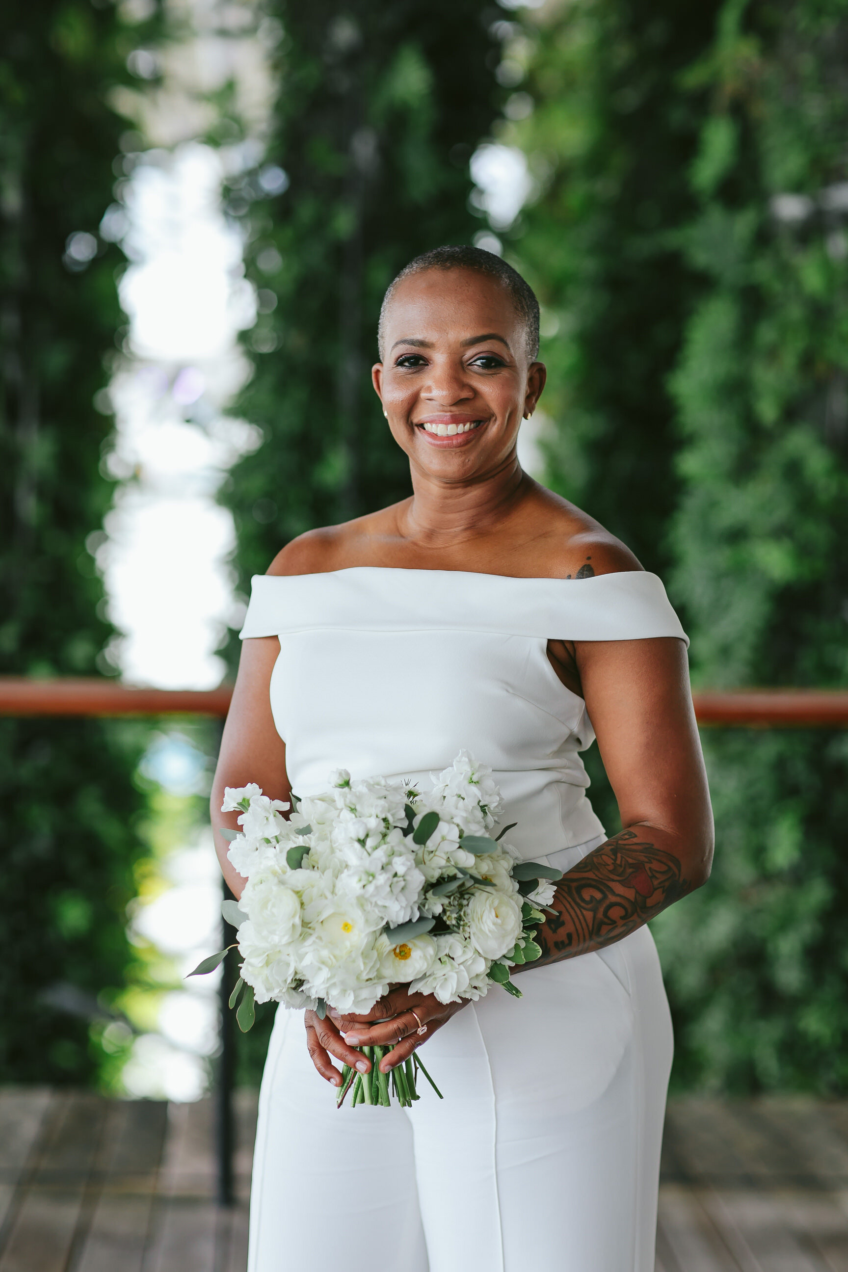 Bride Portrait Elopement LGBTQ Ceremony PAMM