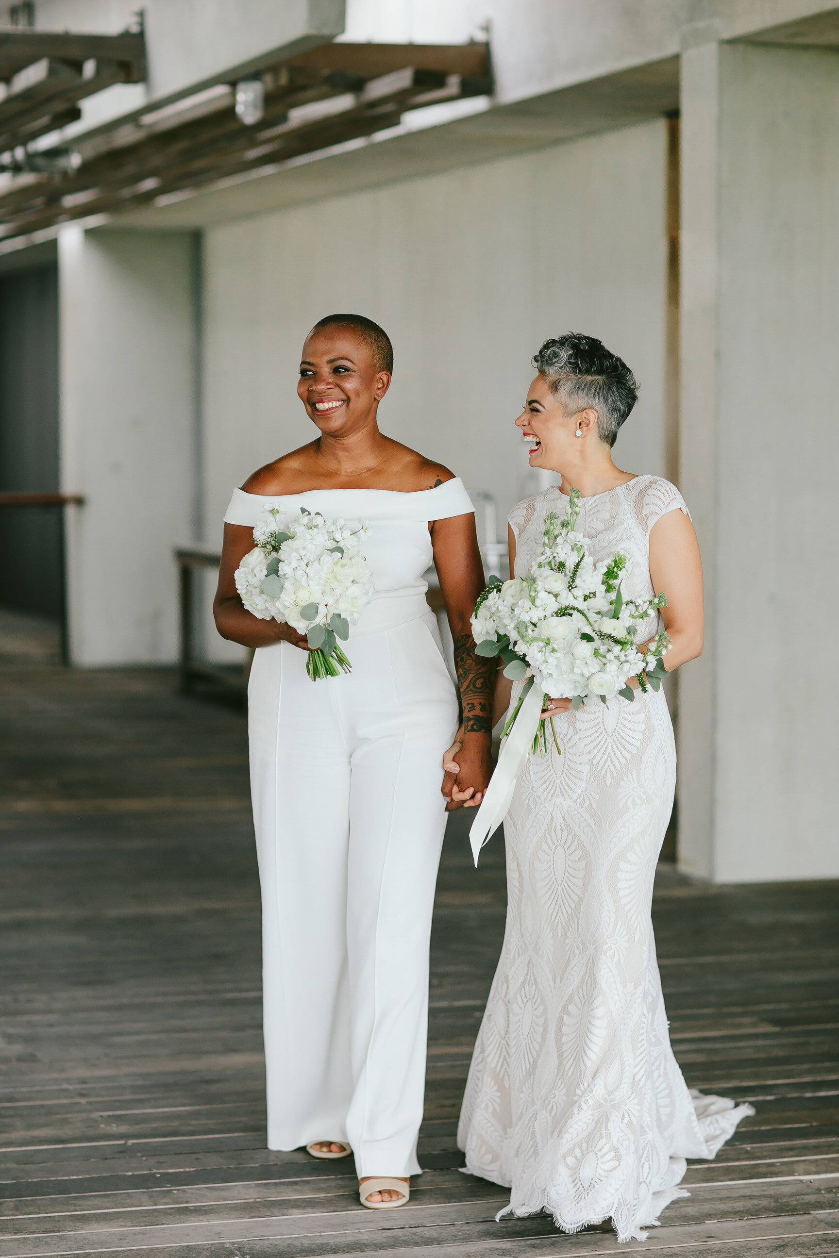 Two Brides Eloping Perez Art Museum Miami