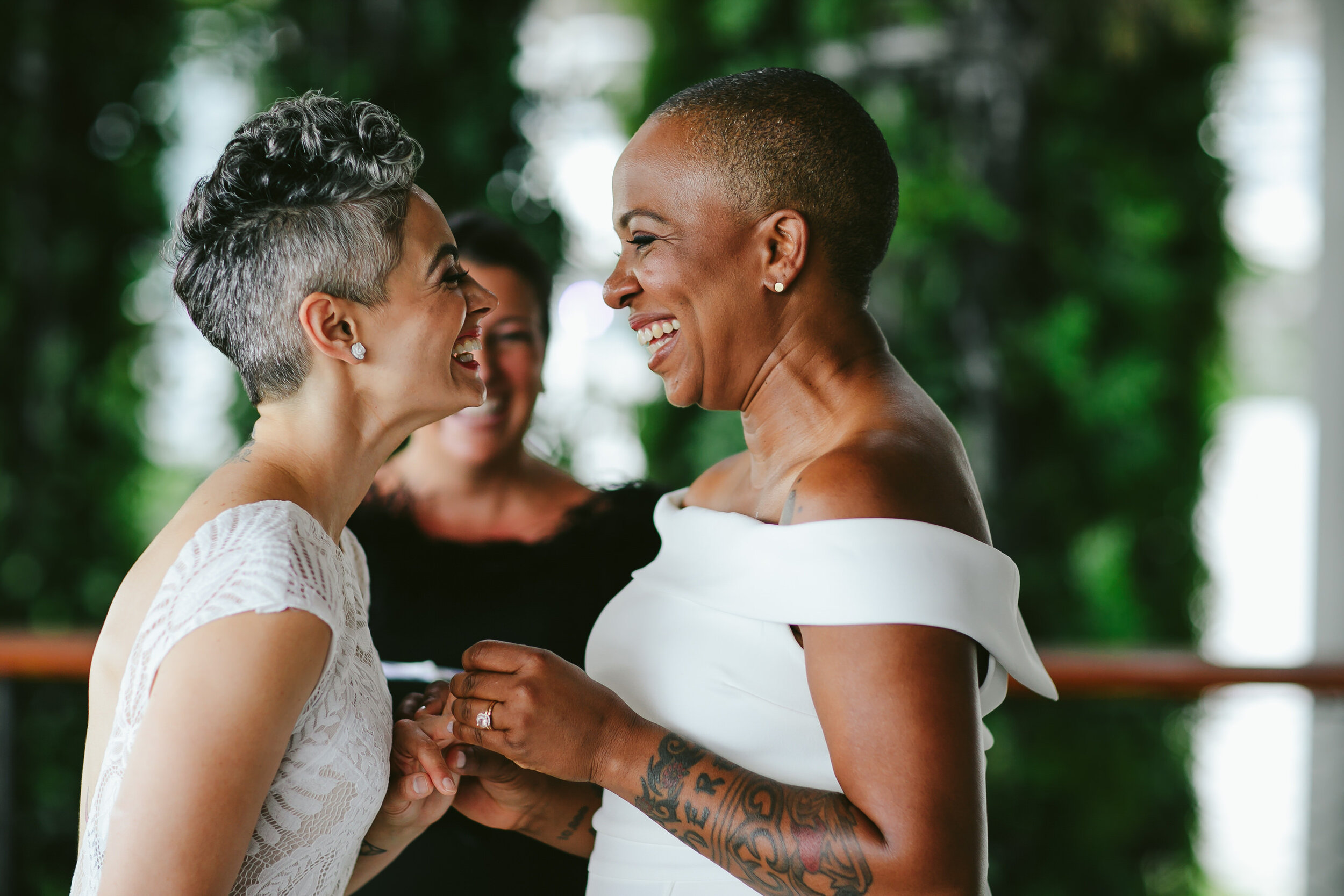 Gorgeous Lesbian Wedding PAMM Miami