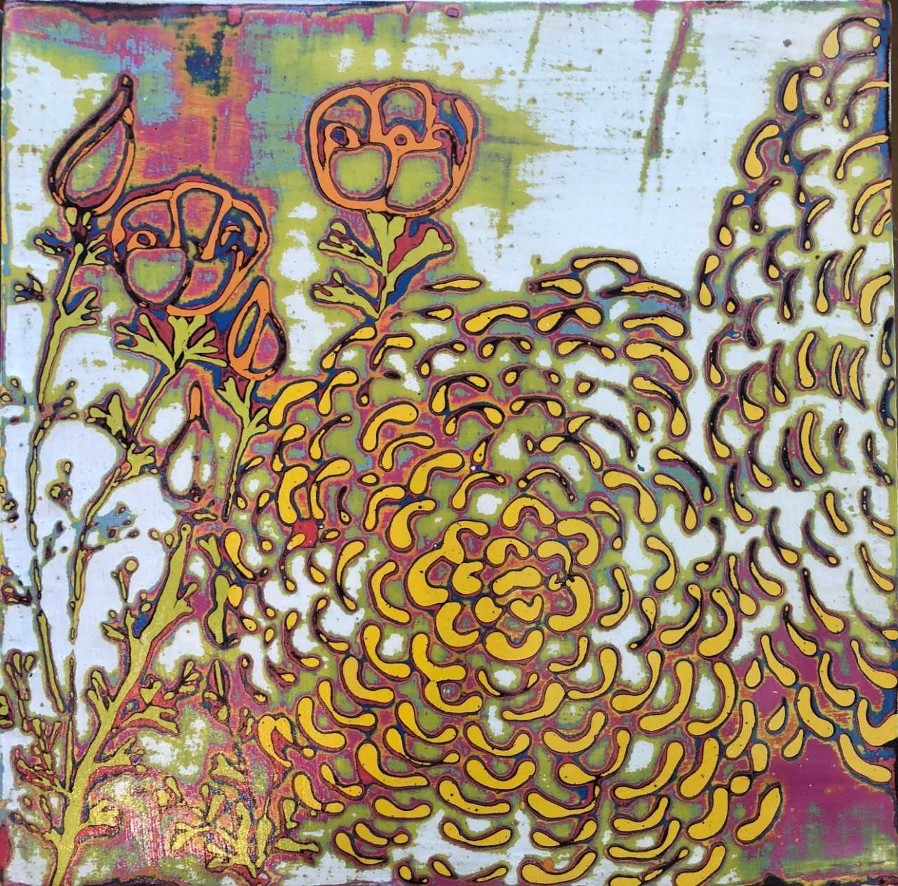 Floraldelic I- SOLD