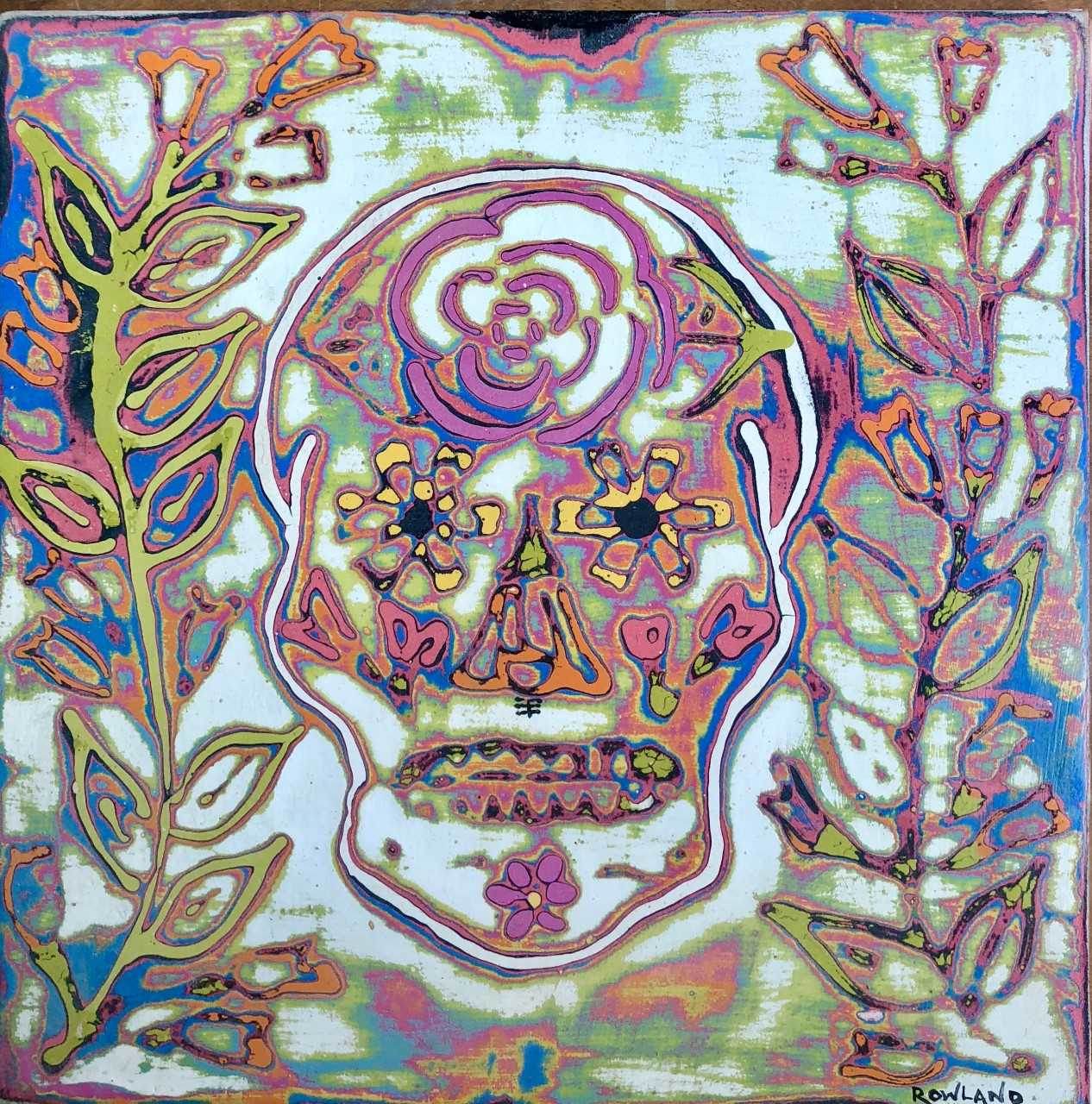 Flowerskull I - SOLD