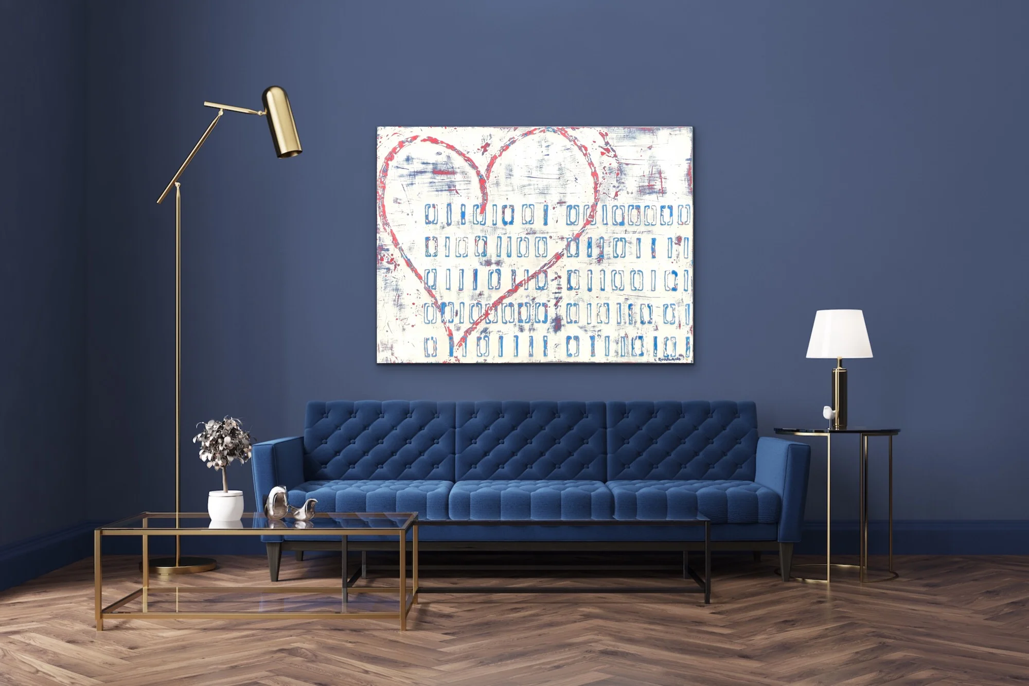 I Love you heart blue sofa.jpeg