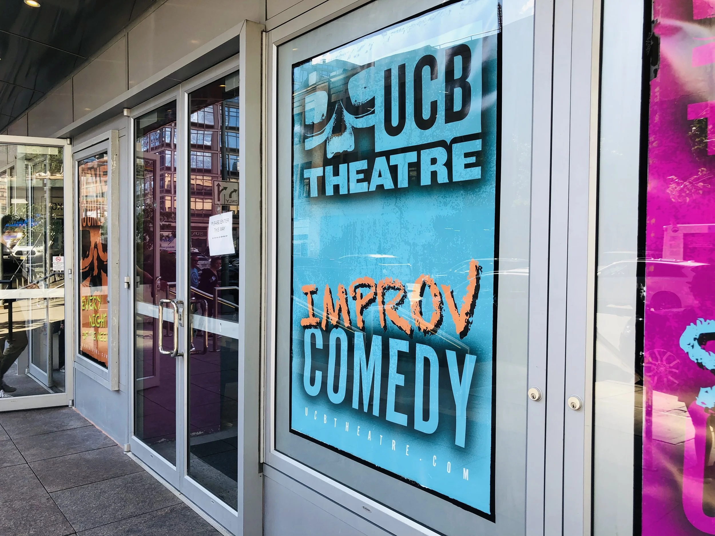 Photo of UCB in New York City, taken by Samantha McHenry in 2019.