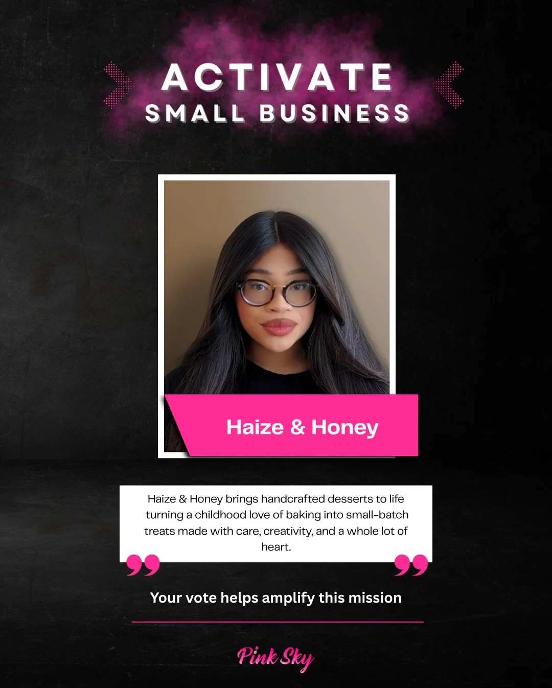 Behind every small business is a dream that started long before the launch.

For Taira, that dream became Haize &amp; Honey &mdash; a gourmet bakery built from a childhood love of baking and the courage to finally bring it to life.

Every handcrafted