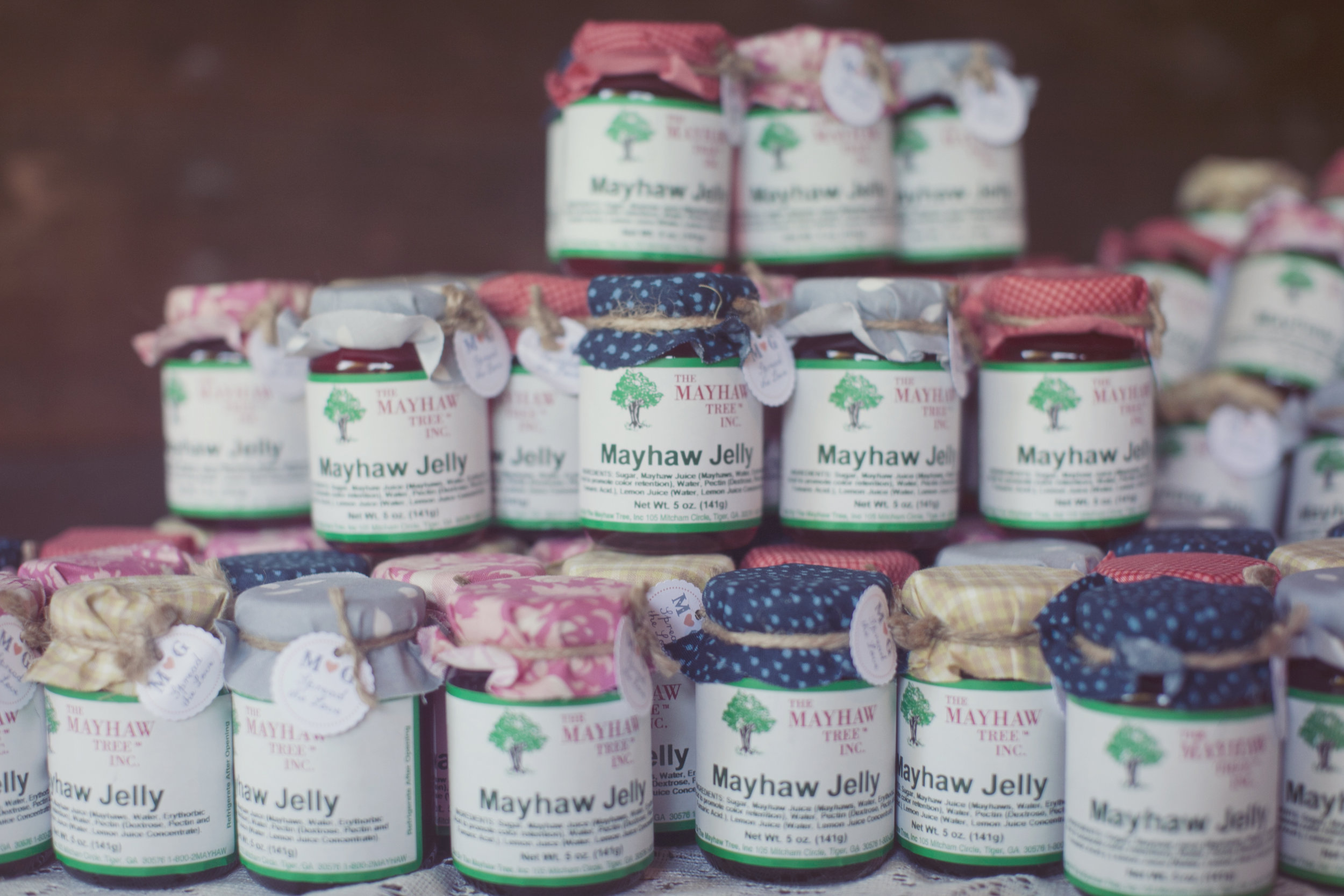 Local Jams for Wedding Favors | Simply Charming Socials | Atlanta Wedding Planner