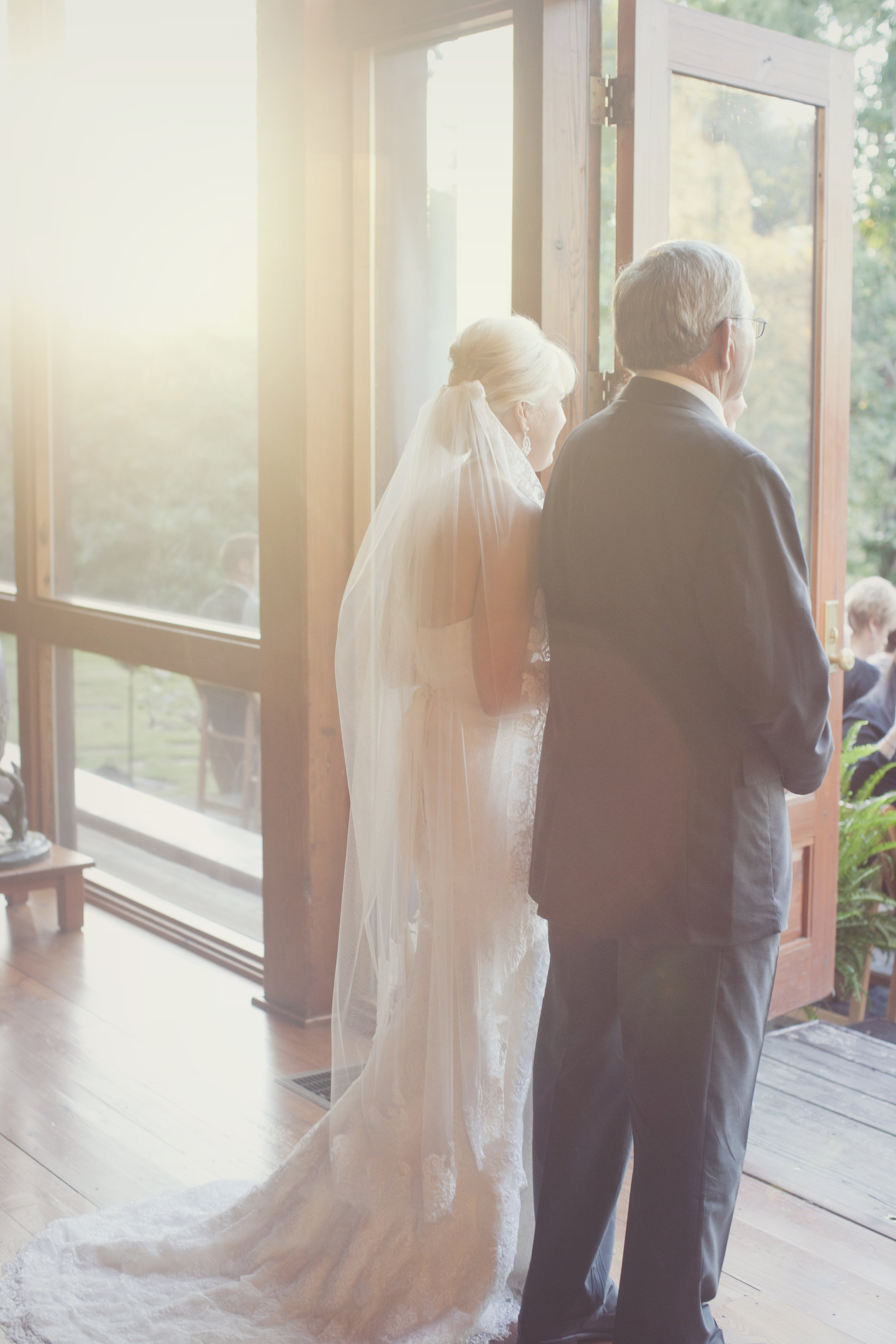 Bridal Processional with Father | Simply Charming Socials | Atlanta Wedding Planner