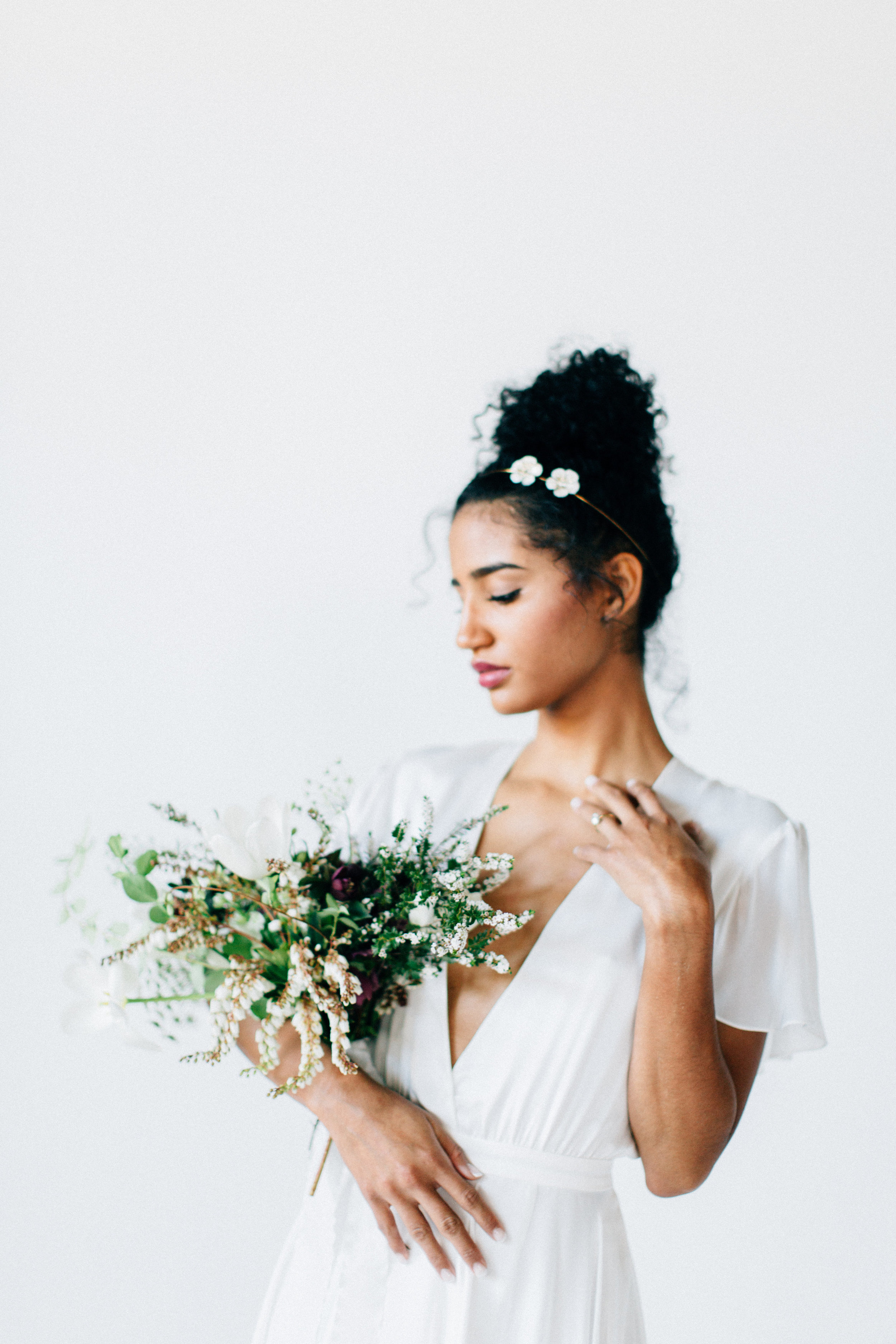 Modern and Minimal Bridal Fashion | Simply Charming Socials | Atlanta Wedding Planner