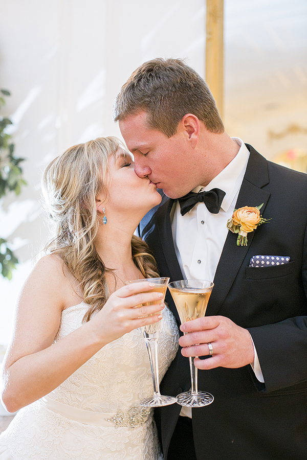 Champagne Toast for Bride and Groom | Simply Charming Socials | Atlanta Wedding Planner