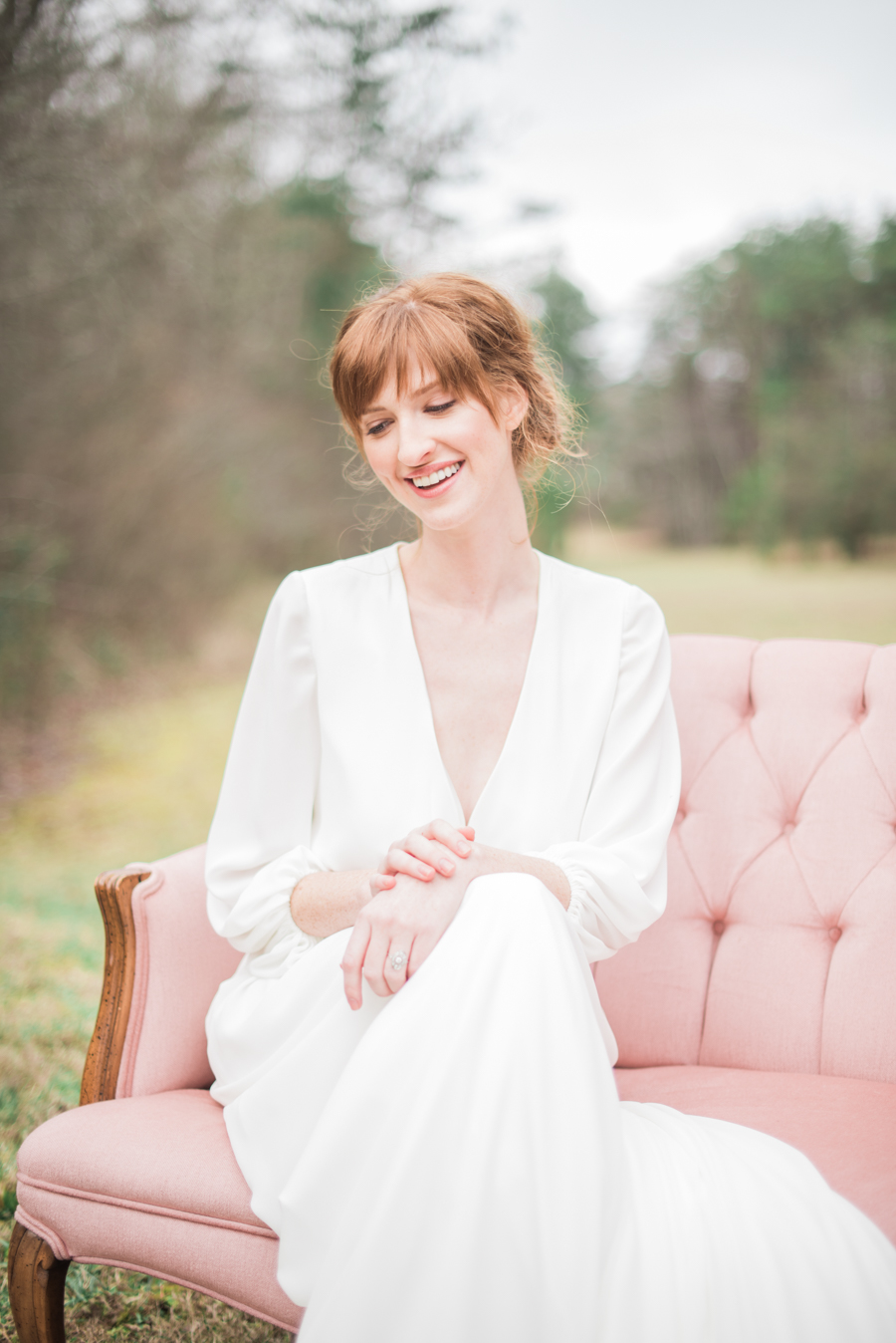 Long-Sleeve Wedding Gown | Simply Charming Socials | Atlanta Wedding Planner