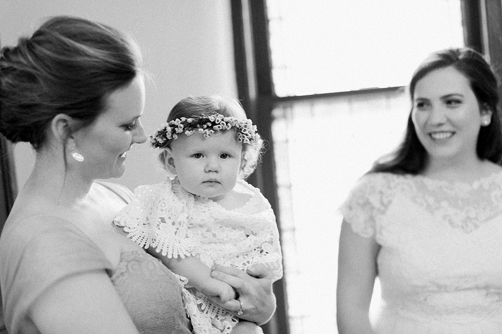 Flower Girl with Flower Crown | Simply Charming Socials | Atlanta Wedding Planner