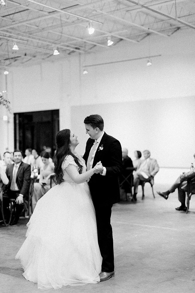 Bride and Groom First Dance | Simply Charming Socials | Atlanta Wedding Planner