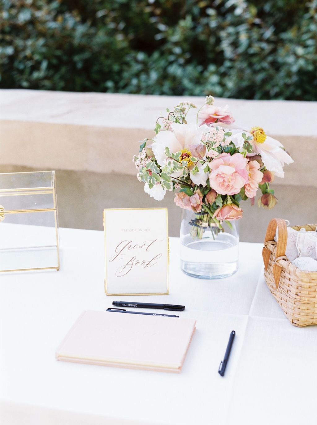 Guest Book and Welcome Table | Simply Charming Socials | Atlanta Wedding Planner
