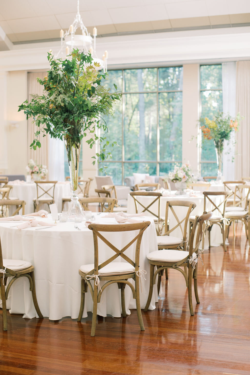 Greenery Wedding Reception  | Simply Charming Socials | Atlanta Wedding Planner