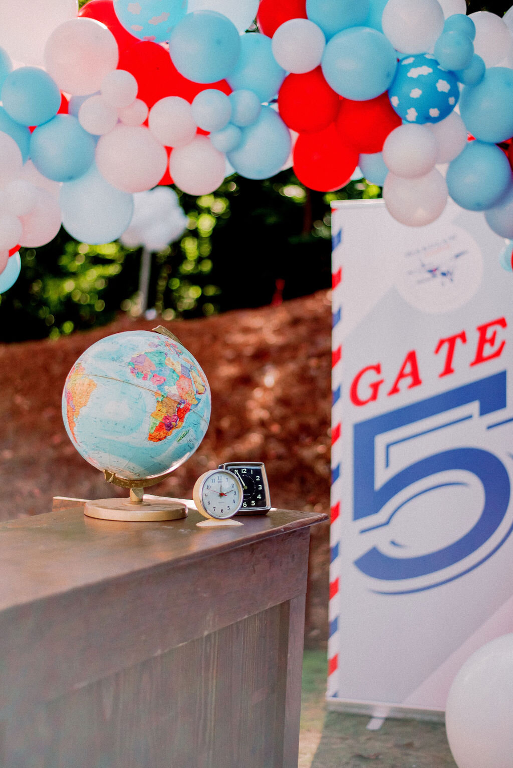 Vintage Airplane Inspired 5th Birthday Party  | Simply Charming Socials | Atlanta Event Planner