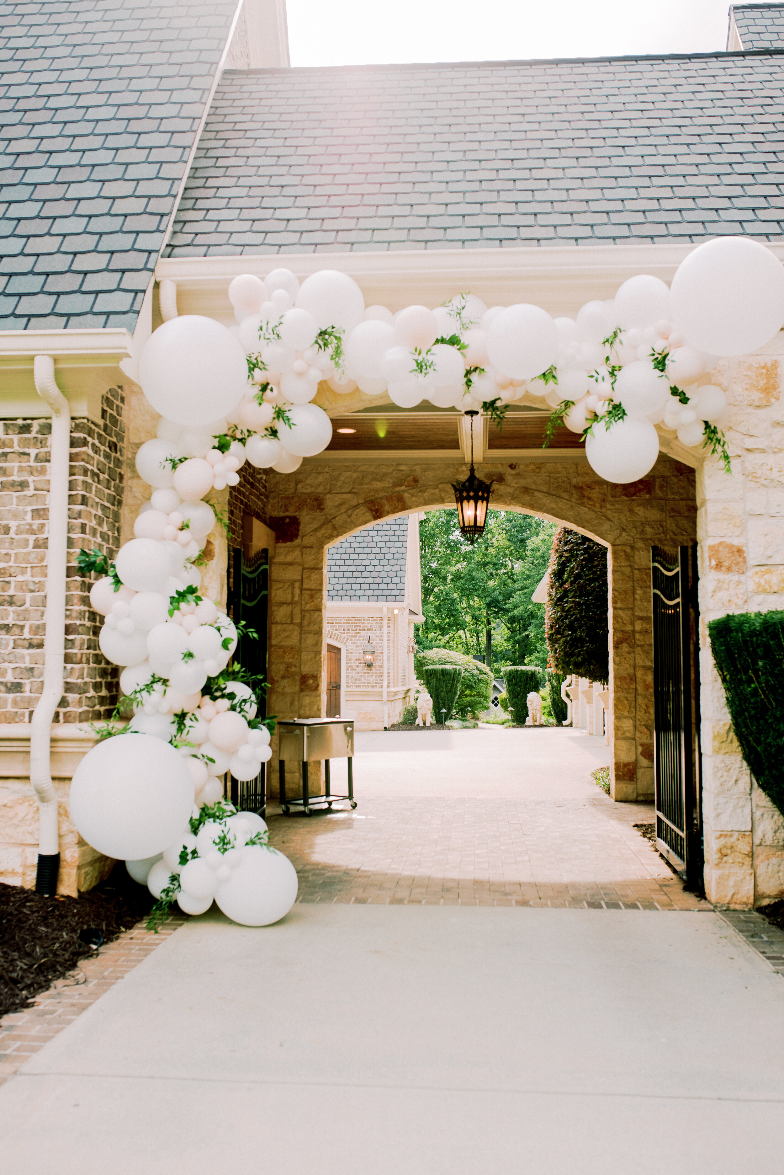 Neutral Balloon Installation | Simply Charming Socials | Atlanta Event Planner