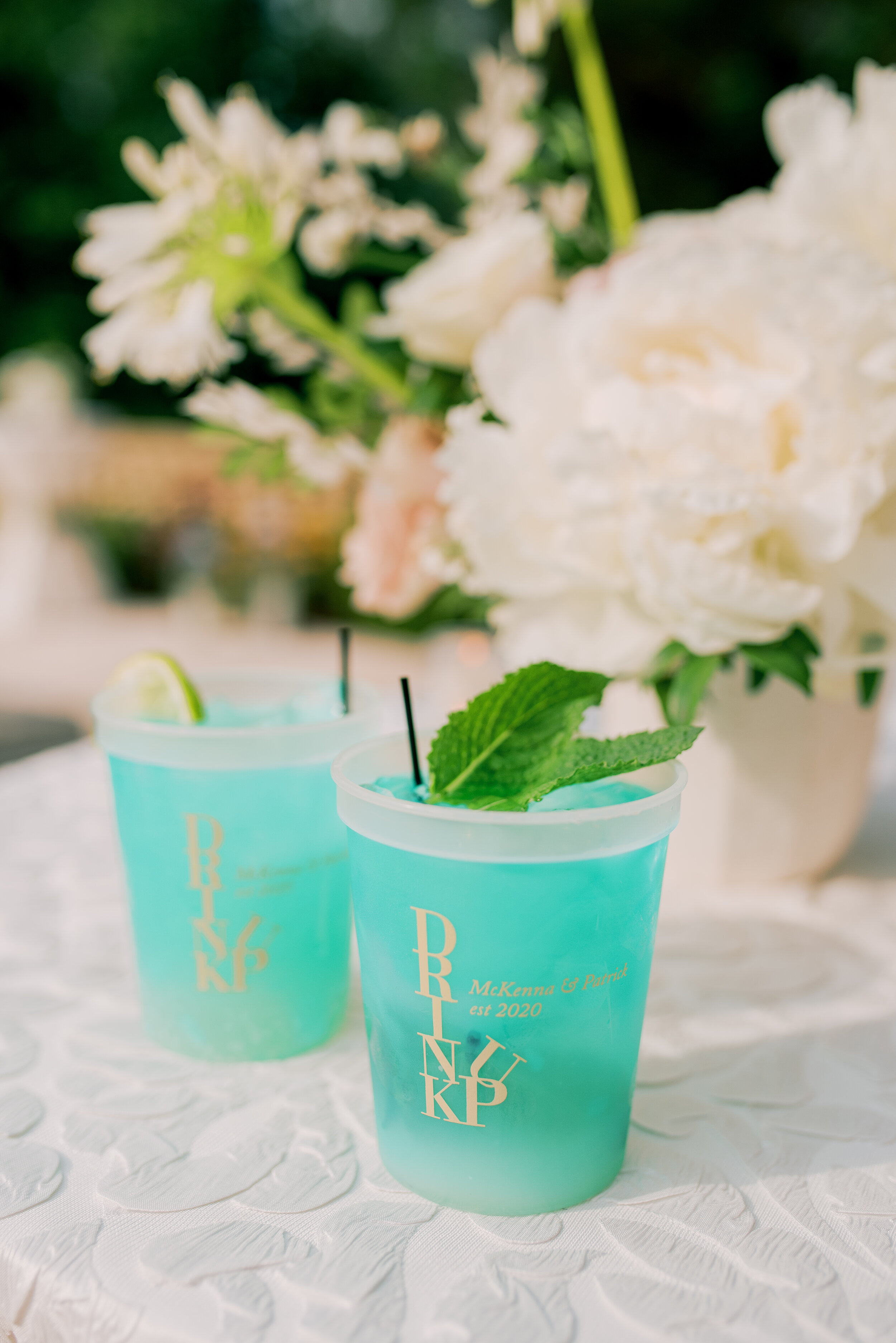 Colorful Signature Cocktails | Simply Charming Socials | Atlanta Event Planner