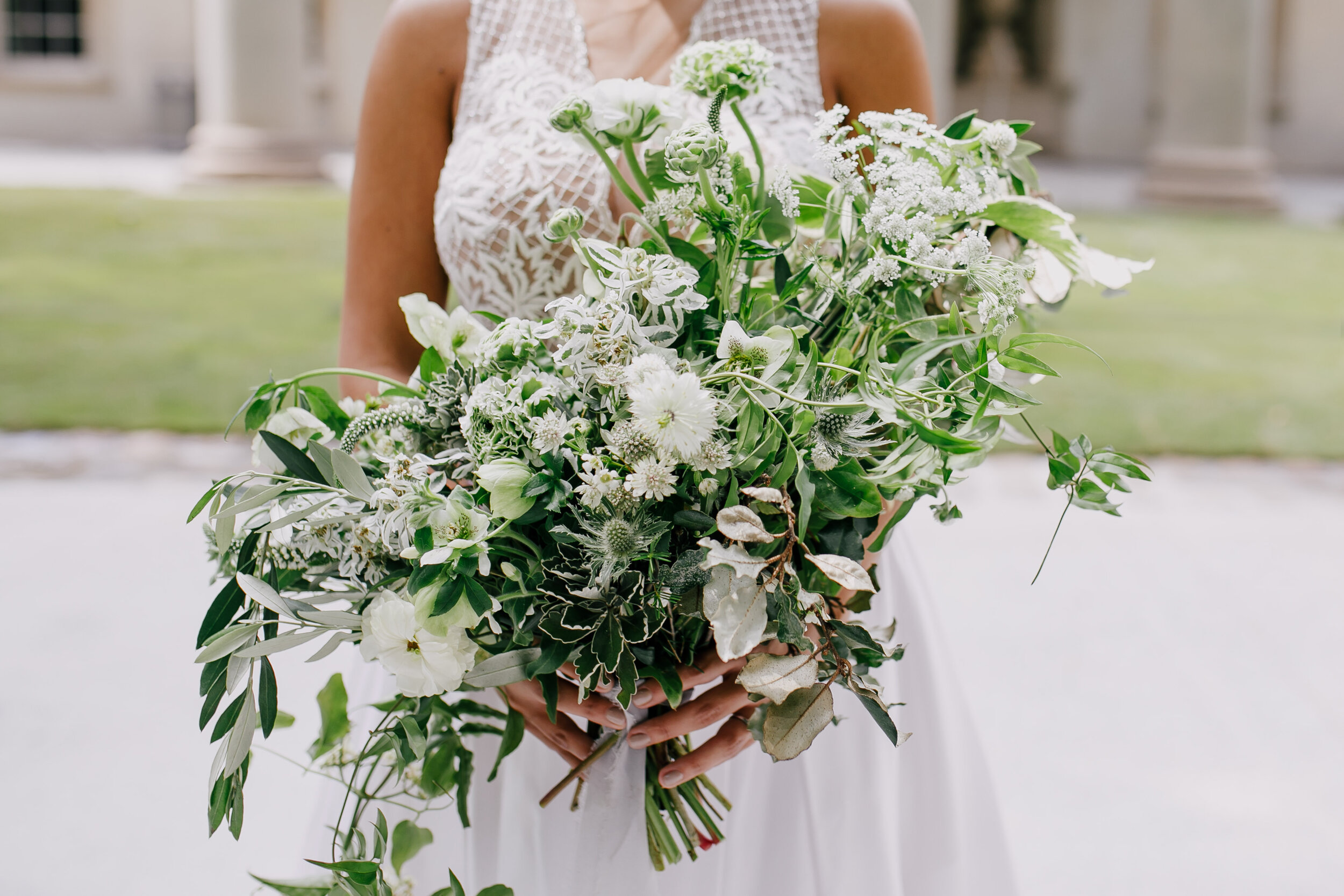 Lush Greenery Bridal Bouquet | Simply Charming Socials | Atlanta Wedding Planner