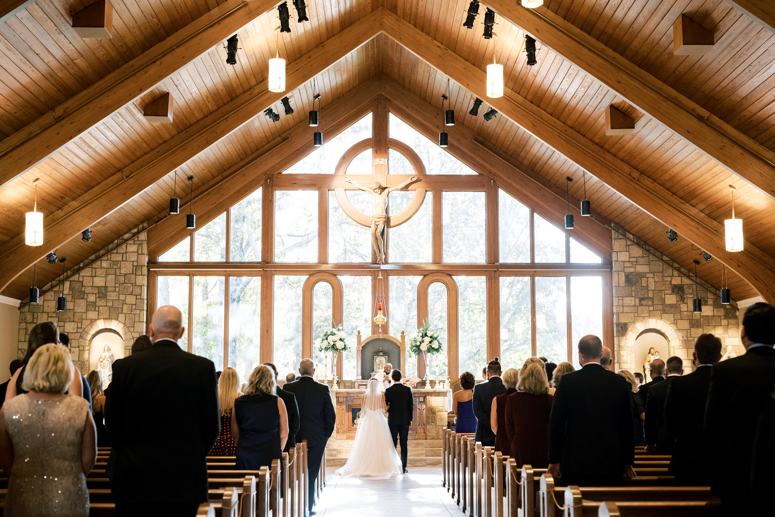 Beautiful Church Wedding Ceremony | Simply Charming Socials  | Atlanta Wedding Planner