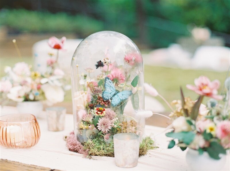 Terrarium Floral Arrangements | Simply Charming Socials | Atlanta Event Planner