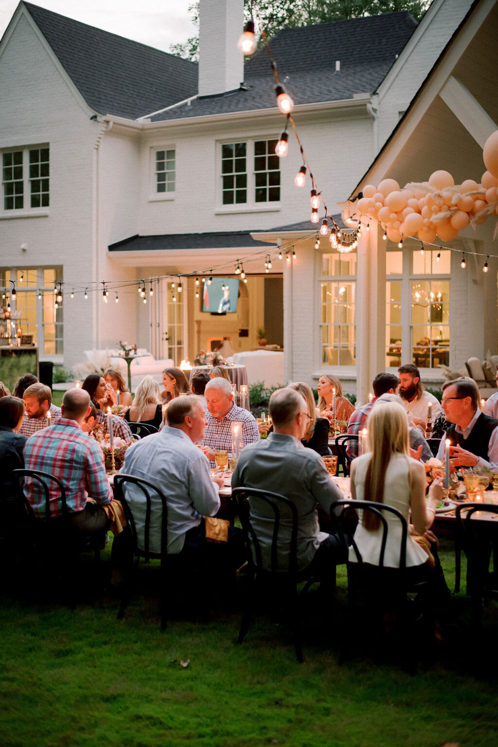 Intimate Backyard Dinner Party | Simply Charming Socials | Atlanta Event Planner