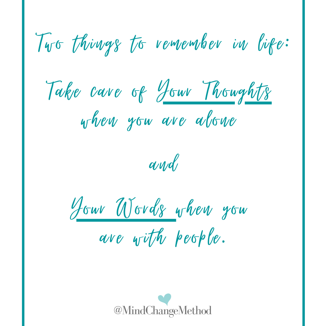 TWO THINGS TO REMEMBER...