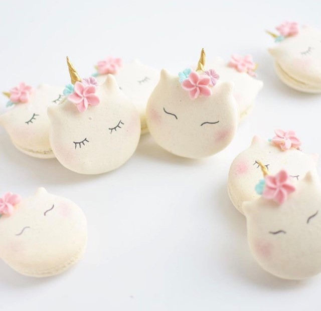 THEMED MACARONS From $4.00 each Minimum Order Quantity : 16 Approximately 2.5 inches THIS ITEM CONTAINS NUTS
