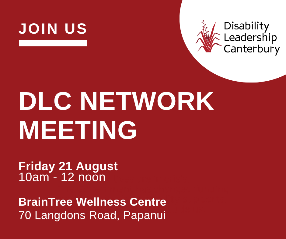 Reminder: DLC Network Hui - Friday 21 August