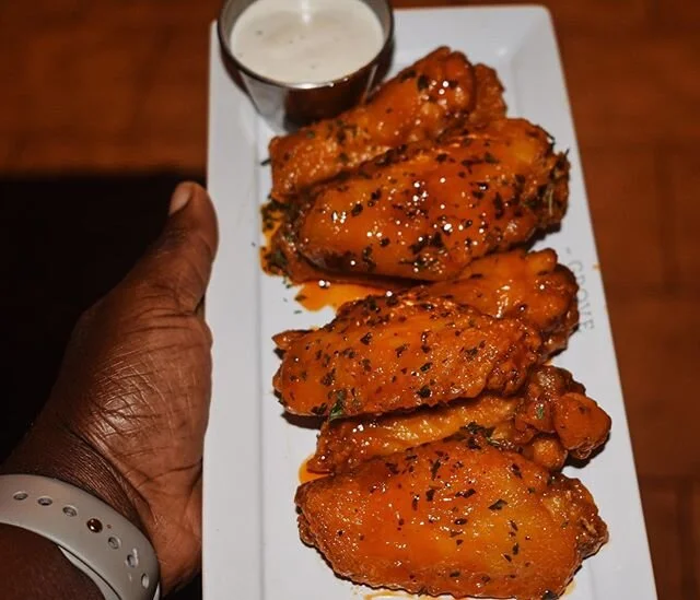 Spicy Glazed Wings are always a great idea! Almost better than a restaurant and half the price.