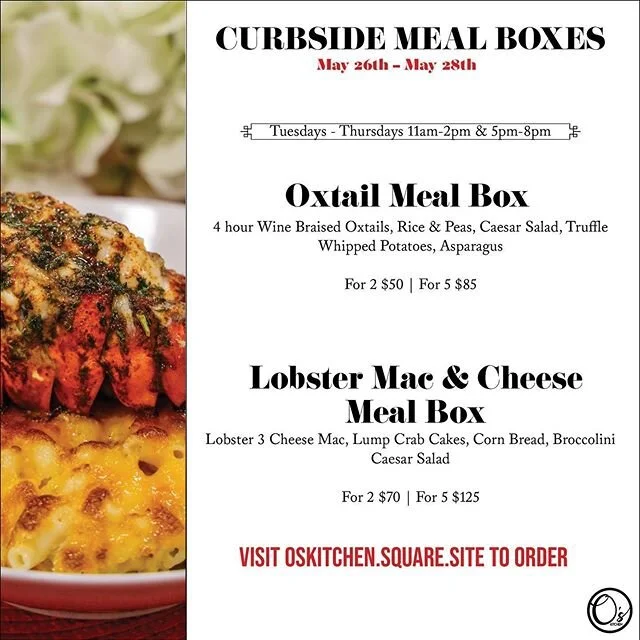 We took some time out to rest, grow in the digital space, and strategize what&rsquo;s to come. Proud to say we are now back in business and ready to serve you!
⠀
Now Introducing Curbside Meal Boxes! 🔥Each week we&rsquo;ll  be offering our most highl