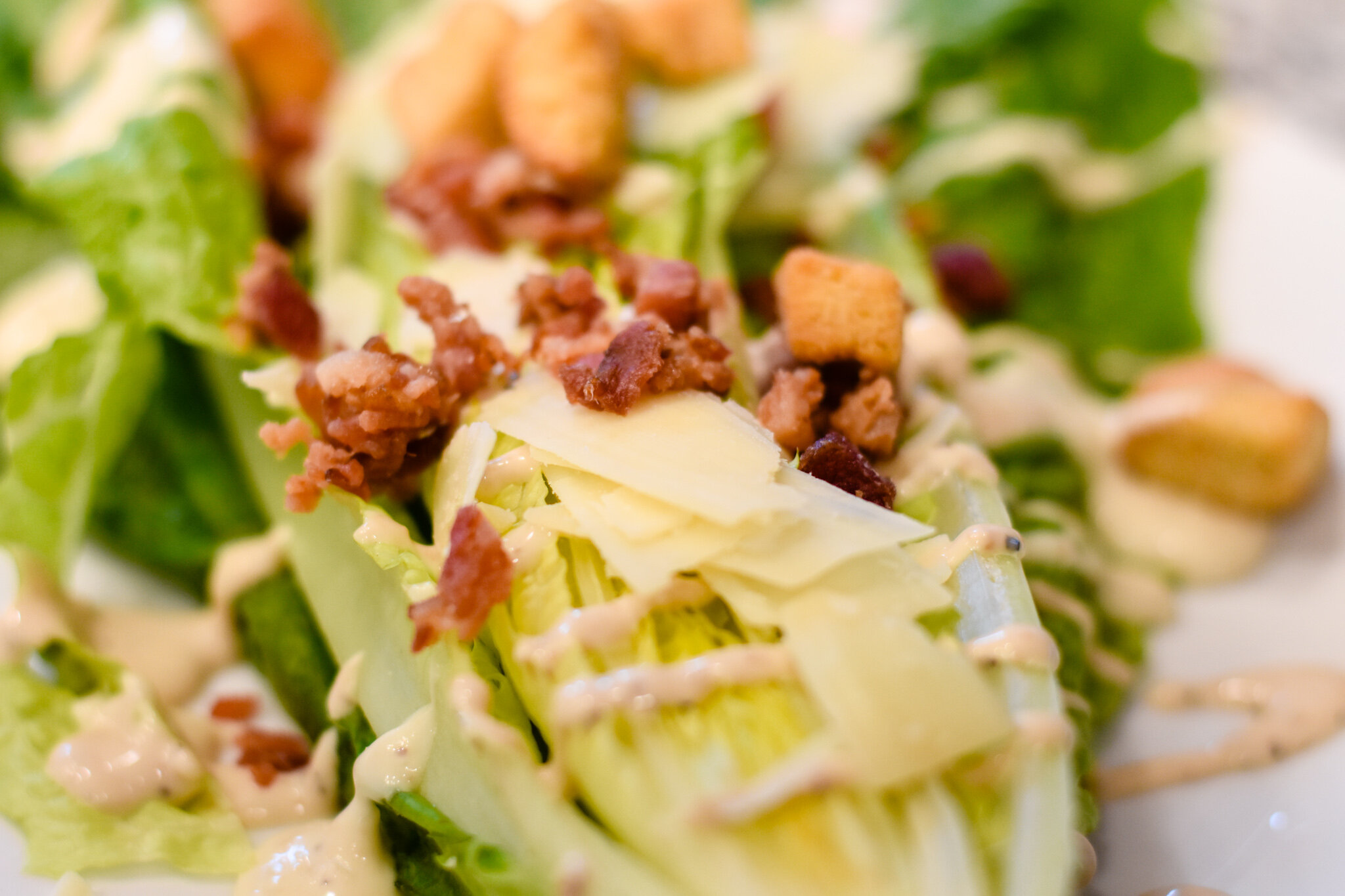 Romaine Wedge Caesar Salad