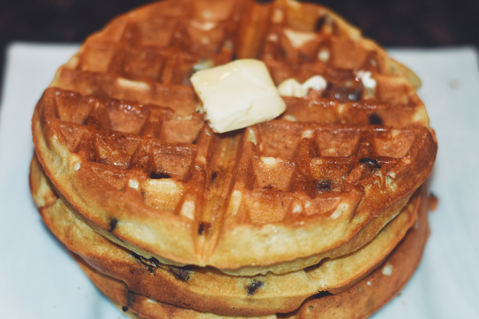 Buttermilk Chocolate Waffles