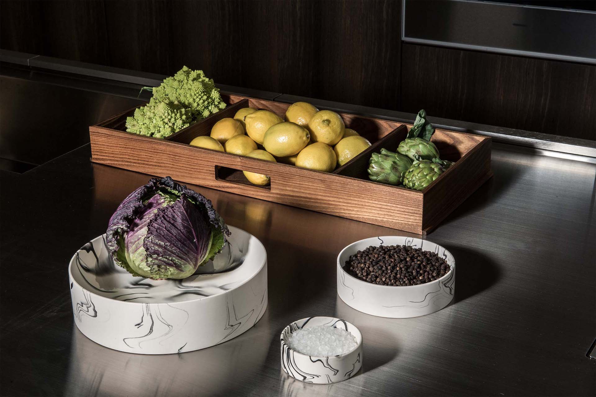 The Subdued White Bowl Set