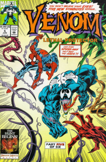 First Appearance of Phage, Lasher, Riot, and Agony (Venom Lethal Protector #5)