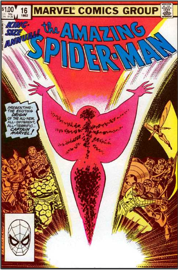 First Appearance of Monica Rambeau (Amazing Spider-Man Annual #16)