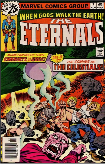 First Appearance of the Celestials and Ajak (Eternals #2)