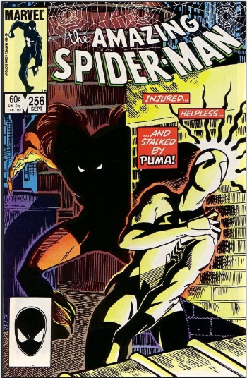 First Appearance of Puma (Amazing Spider-Man #256)