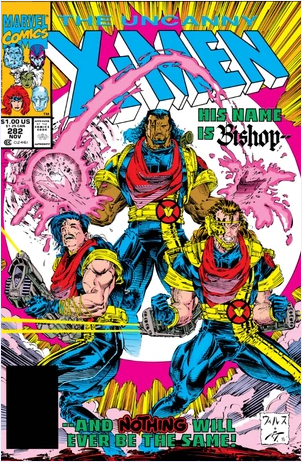 First Appearance of Bishop (X-Men #282)