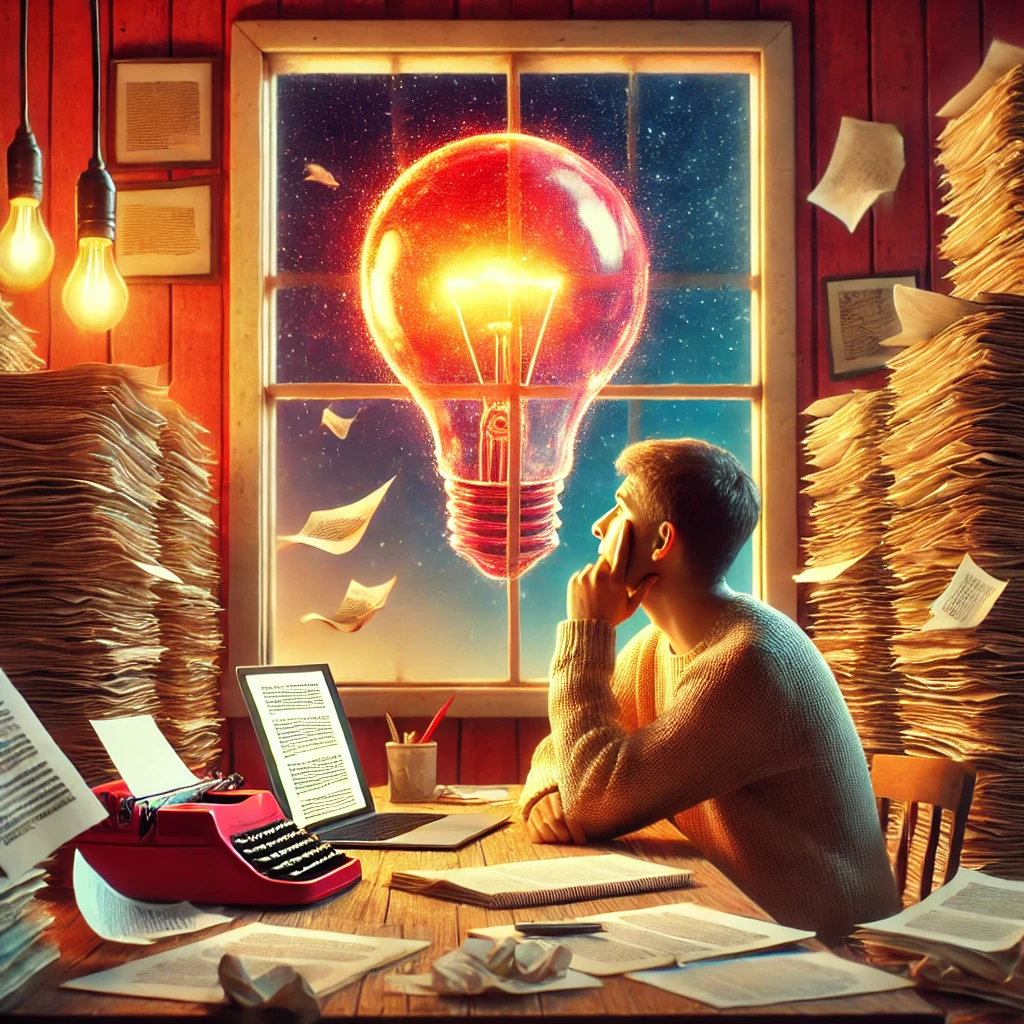Must finish the novel... Must ignore shiny new story ideas...