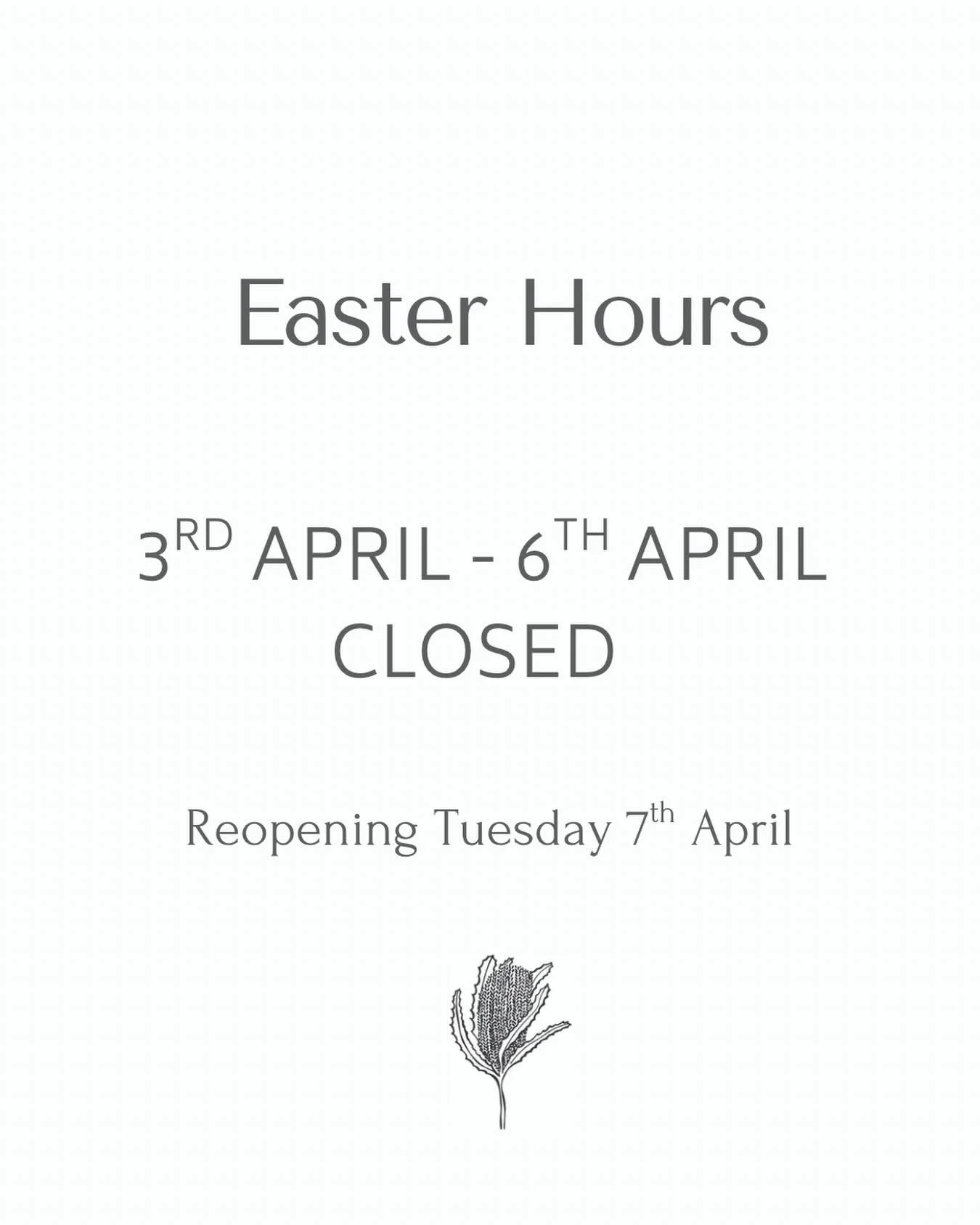 We are taking a short break over Easter long Weekend. Back open 7am Tuesday 7th April.