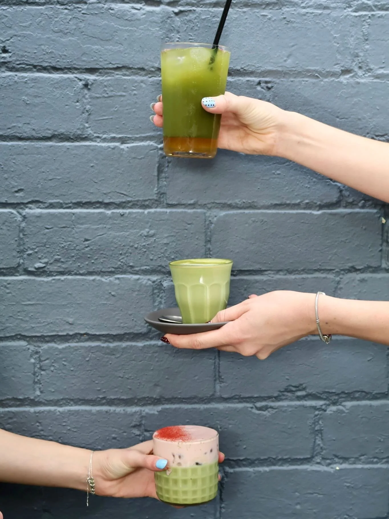 For the Matcha lovers&hellip;

Matcha, Elderflower, Yuzu spritz
Matcha Latte
Strawberry Matcha

#thelittlebanksia #southperth #kensington #perthcafe #matcha