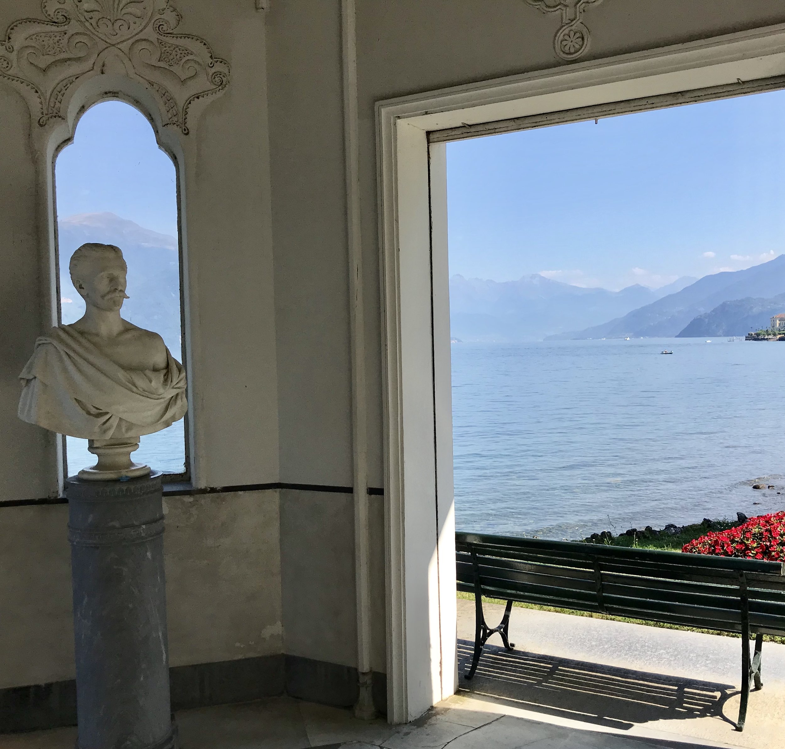 Gazebo, Villa Melzi, Bellagio 