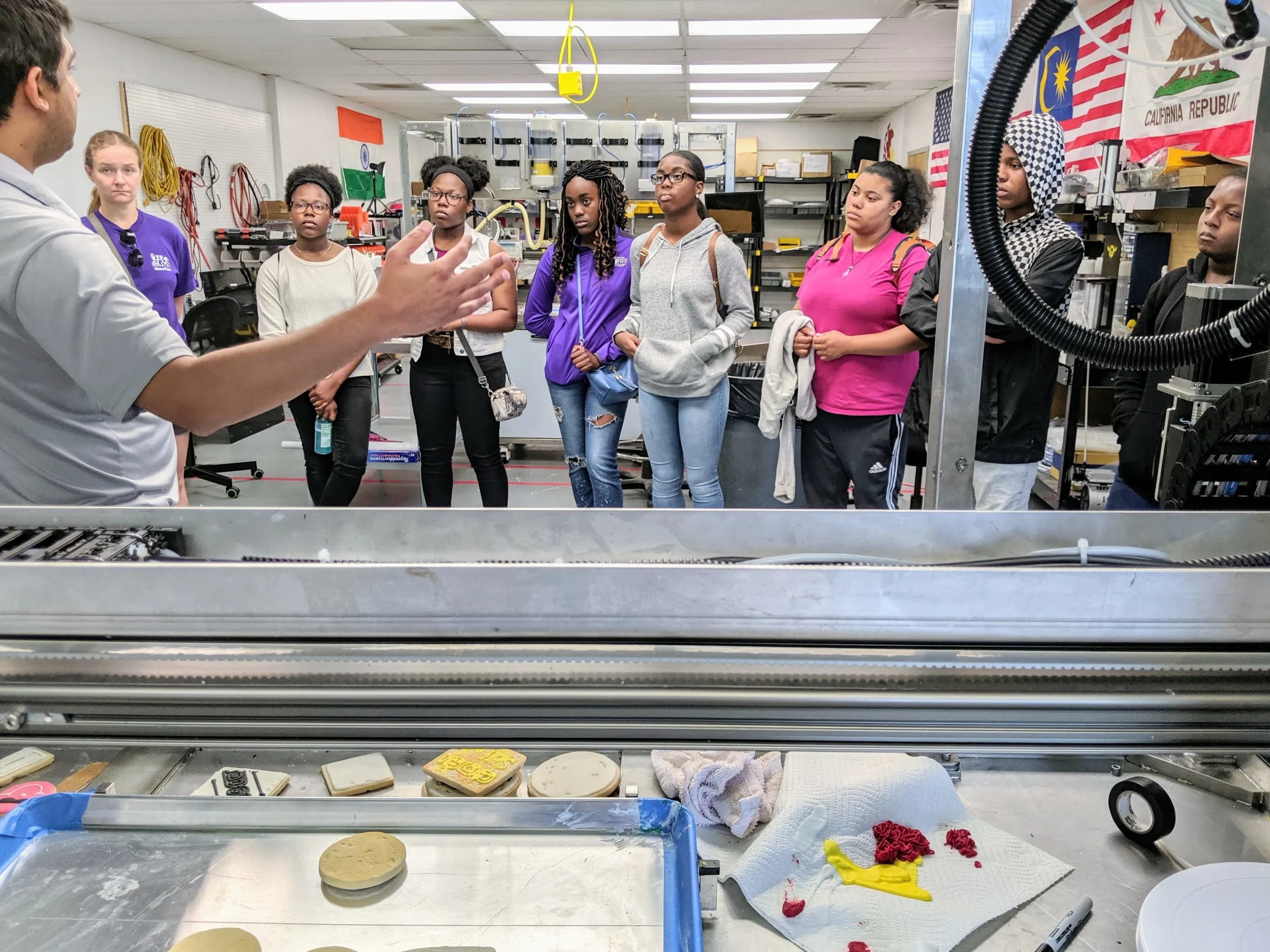 PAST Foundation Culinary Institute visits the EDGE. June 19, 2019.