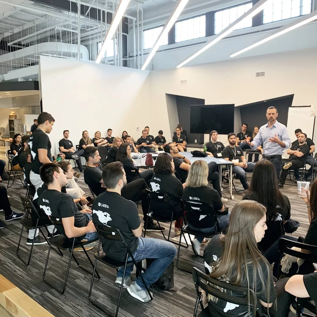 LAIOB (Latin America Institute of business) with Ohio University visits the EDGE. Our first visits by our friends from São Paulo, Brazil. July 5, 2019.
