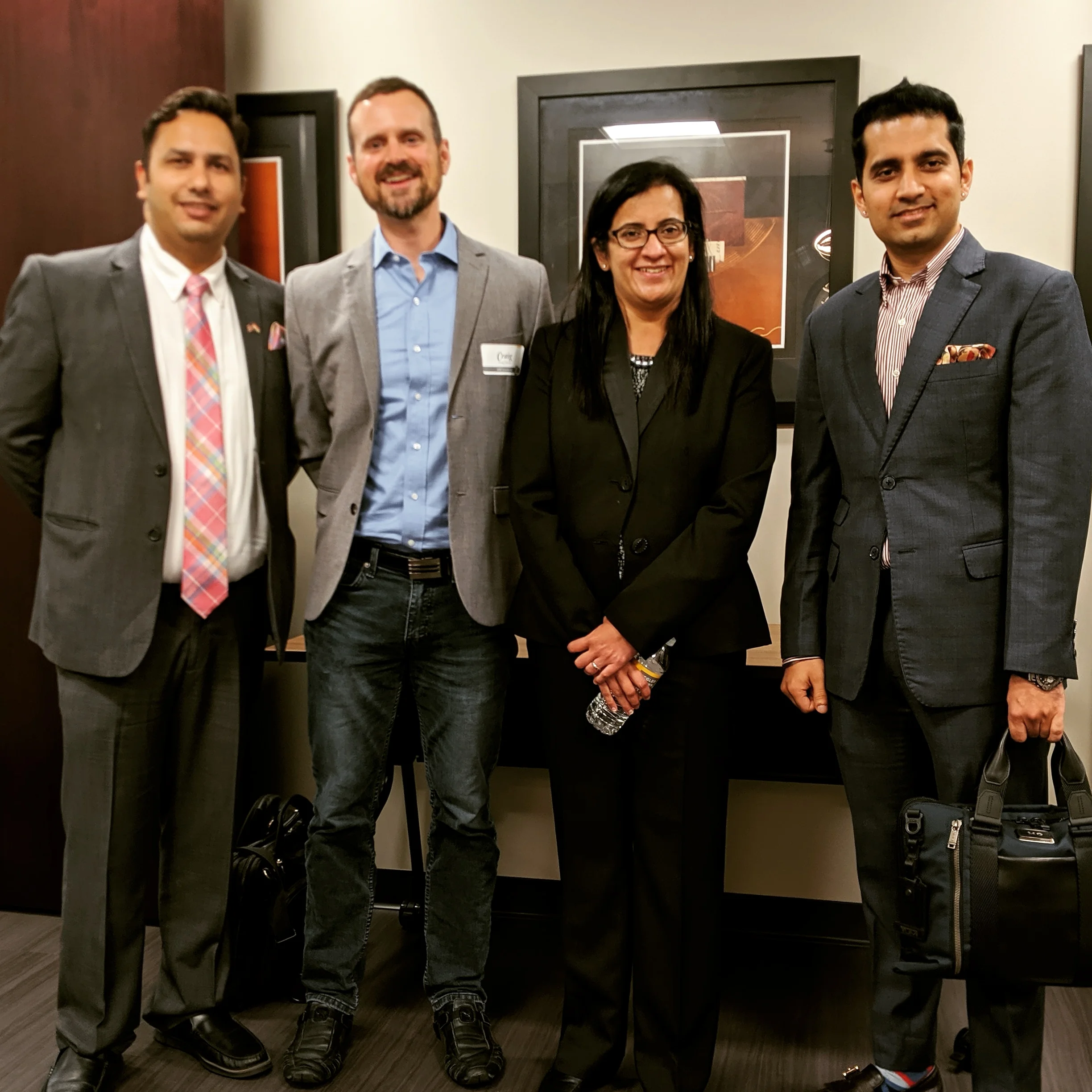Craig presents to the NASSCOM Delegation at Kegler Brown Hill + Ritter today. NASSCOM is a not-for-profit industry association for the 154 billion dollar Indian IT BPM industry.