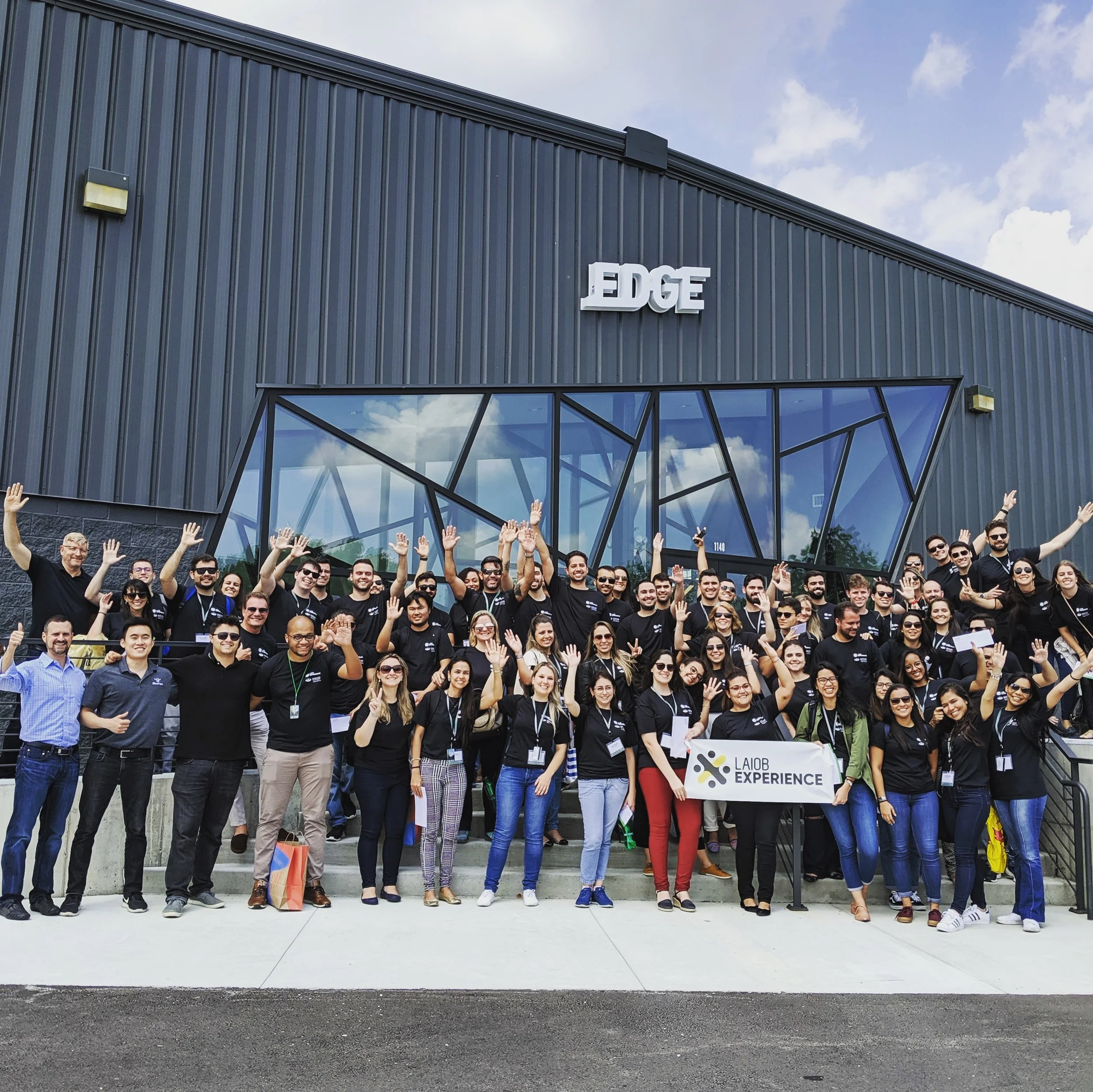 LAIOB (Latin America Institute of business) with Ohio University visits the EDGE. Our first visits by our friends from São Paulo, Brazil. July 5, 2019.