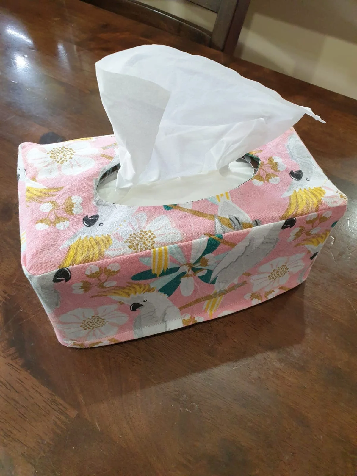 Tissue box cover