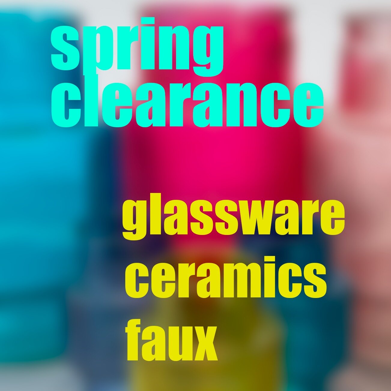 Here's a great opportunity to grab a few bargains! 
I have a selection of vibrant glass vases, cool grey ceramic vases and unbelievably realistic faux orchids and ferns, all looking for a new home!
Available to collect from the Unit or delivery can b